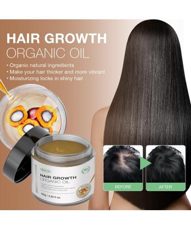 Organic Batana Hair Oil for Hair Growth & Split Ends | Prevents Hair Loss & Increases Shine | 4.2 oz for Men & Women - International Shipping Available - Buy Online on GoSupps.com