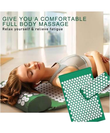 Shop Dunlap Massage Pillow - Shiatsu Therapy Cushion for Full Body Pain Relief | Acupressure Yoga Mat | International Shipping - Buy Online on GoSupps.com
