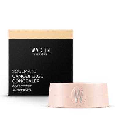 WYCON Cosmetics SOULMATE CAMOUFLAGE Concealer Liquid Covering Medium-High Coverage Antioxidant Enriched with Vitamin E and Natural Oils - 02 light sand - Buy Online on GoSupps.com