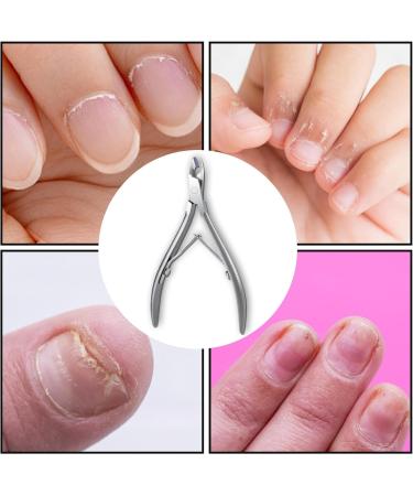 Cuticle Cutter Stainless Steel Cuticle Nipper Cuticle Cutter with Precision Nail and Toe Cutter Stainless Steel Cuticle Cutter Portable Toe Nipper for Nails - Buy Online on GoSupps.com