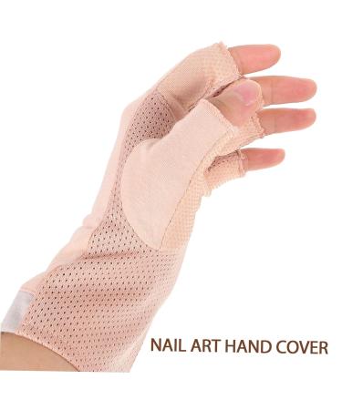 Beaupretty 1 Pair Manicure Gloves Anti Uv Protective Gloves for Manicure Uv Gloves for Gel Manicures Uv Protection Gloves for Manicure Uv Gloves for Nail Cotton Nail Lamp - Buy Online on GoSupps.com