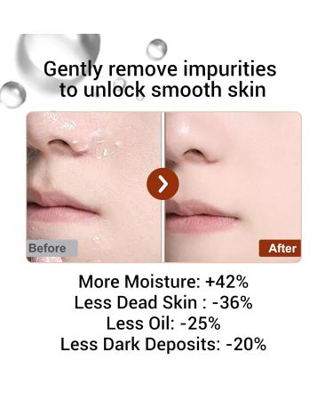 Black Rice Exfoliating Peel Shot - A Gentle Facial Exfoliator with Black Rice Essence Helping to Improve Roughness and Reinvigorate with Water for All skin care. - Buy Online on GoSupps.com