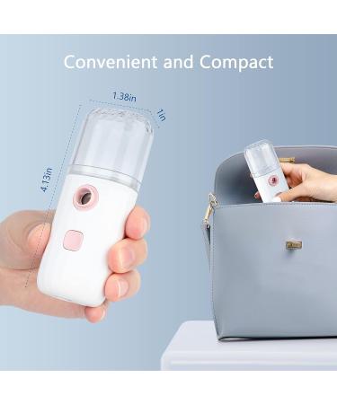 2 in 1 Eye Facial Mister Sprayer | Portable Nano Ionic Eye Sprayer for Skin and Eye Care | Replenishment Instrument for Dust Removal and Eye Fatigue Relief - Buy Online on GoSupps.com