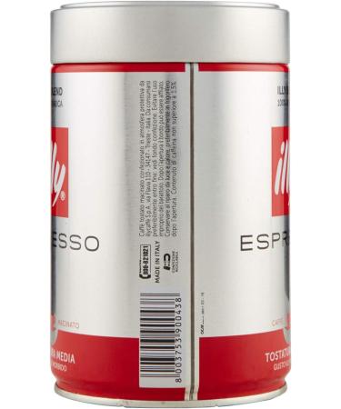  illy Illy Caffe' Mocha Strong Roast Ground Coffee 250g - Buy Online on GoSupps.com