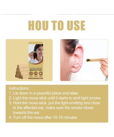 Tinnitus Moxibustion Stick Tinnitus Relief Moxibustion Stick Moxibustion Stick Ear Ear Candles Tinnitus Soothing Stick Tinnitus Stick Reduce Tinnitus Health Ear Care Treatment 10pcs - Buy Online on GoSupps.com