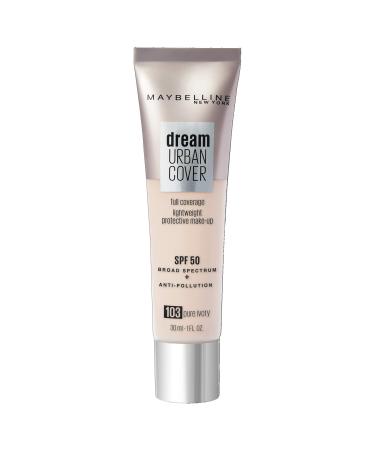 Maybelline New York Dream Urban Cover 103 Pure Ivory 1 pack (1 x 30 ml) 103 Pure Ivory 30 ml (1 pack) - Buy Online on GoSupps.com
