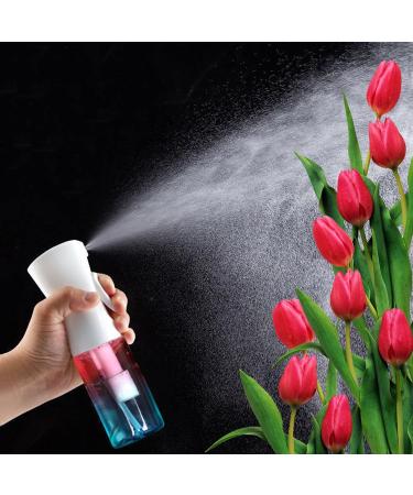 YWKJDDM Hair Spray Bottle 200 ml Continuous Water Mist Spray Bottle Salon Hairdressing Spray Bottle for Hair Styling Facial Plants Cleaning(Blue Pink) - Buy Online on GoSupps.com