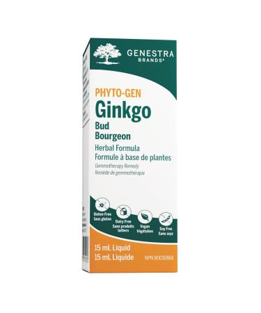 Genestra Brands - Ginkgo Bud - Herbal Supplement - 15 ml Liquid
