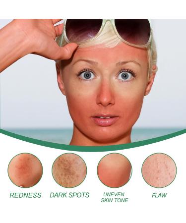 Color Correcting Treatment Cream - Anti Redness Green Concealer | Hydrating Pigment Correcting Cream for Flawless Skin - Buy Online on GoSupps.com