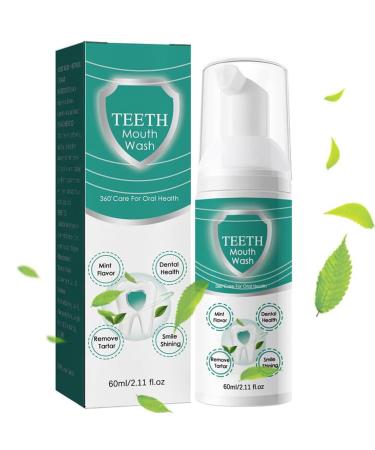 Skin Menu Teeth Whitening Foam Skin Menu Teeth Whitening Serum Skin Menu Teeth Whitening Baking Soda Intensive Stain Removal Toothpaste FOAM Remover Stains (1PCS)