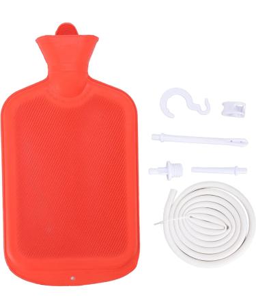 Zerodis Silicone Enema Kit - Coffee & Water Intestinal Cleaning System - Douche & Enema for Men & Women (Red) - Buy Online on GoSupps.com
