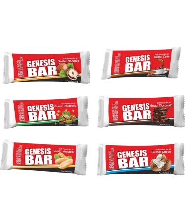 Genesis Nutrition Genesis bar bar 50 g chocolate fondant 20 pieces flavor chocolate - Buy Online on GoSupps.com