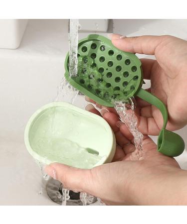 Premium Waterproof Silicone Hair Massage Device - Colorful Scalp Scrubber for Men & Women | Rosixehird Green - Buy Online on GoSupps.com