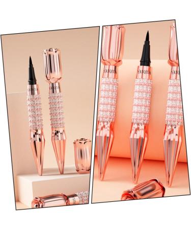 Healvian 2pcs Liquid Eyeliner Eye Beauty Pens Brown Eyeliner Liquid Matte Makeup Pencil Makeup Tools Plastic - Buy Online on GoSupps.com