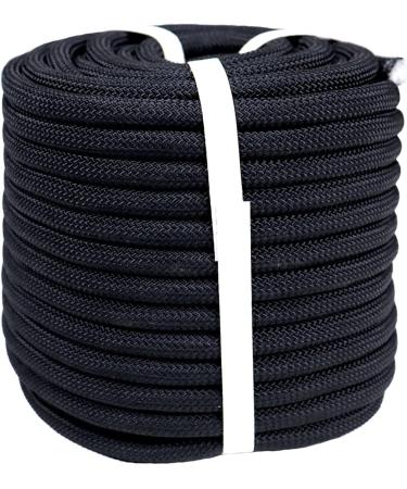 YUZENET 3/8 X 100ft Braided Polyester Arborist Rigging Rope - High Strength Outdoor Rope for Rock Climbing, Hiking, Camping & Swing - Buy Online on GoSupps.com