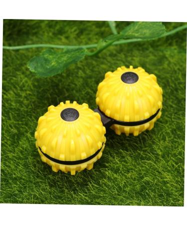 Buy Healeved Decompression Stress Relief Ball - 7.36x3.56cm Yellow Massage Toy for Pressure Relief - Ideal for Stress Relief & Relaxation - Buy Online on GoSupps.com