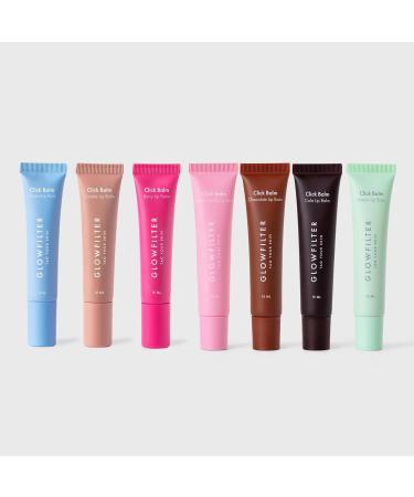 Cotton Candy Lip Balm with Color - Fluid Repairs and Provides Flexibility - Hydrates Soothes and Protects - 15 ML Vegan - Click Balm Original Lip Balm - Glowfilter by Marta Lozano - Buy Online on GoSupps.com
