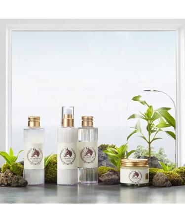 GU RISSON 9 Complex Skin 4.4oz (130ml) - Hypoallergenic Horse Oil Skin Nourishing Faical Toner Hydrating & Soothing for Damaged Skin Fresh Citrus Scent Lightweight Water Type - Buy Online on GoSupps.com