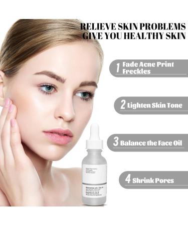 Niacinamide Facial Moisturizing Essence 10% Niacinamide + 1% Zinc Anti Aging & Wrinkle Face Serum softens and moisturizes skin evens skin tone suitable for all skin types -(30ML) - Buy Online on GoSupps.com