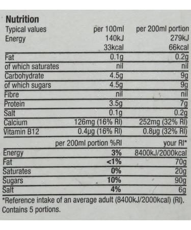 Morrisons Long Life British Skimmed Milk 1L - Buy Online on GoSupps.com