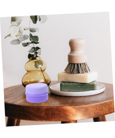 minkissy 2 Sets Cream Box Small Cream Container Makeup Pots Container Cosmetic Lotion Bottle Empty Lotion Container Face Cream Pot Salve Jar Travel Portable Silica Gel Purple Storage Box - Buy Online on GoSupps.com