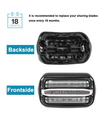 Buy 32S Shaver Foil & Cutter Replacement for Braun Series 3 | Compatible with 3000s 3010s 3040s & More | International Shipping Available - Buy Online on GoSupps.com