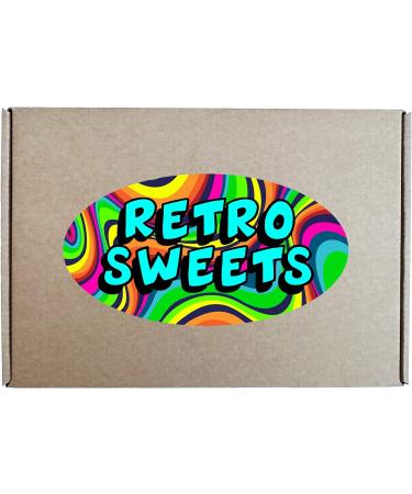 Retro Sweets Gift Box - Variety of Treats in Stylish Packaging | Perfect Sweet Letterbox Gift for Any Occasion - Buy Online on GoSupps.com