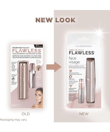 Finishing Touch Flawless Facial Hair Remover Blush 1 Count (Packaging may vary) - Buy Online on GoSupps.com