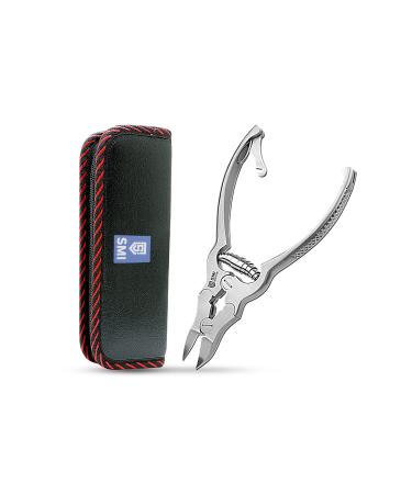 SMI Nail Tongs & Footnail Pliers - Stainless Steel Toenail Scissors & Clippers for Ingrown & Thick Nails - Includes Case - Buy Online on GoSupps.com
