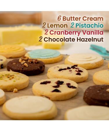 Cookie Gift Basket | Buttercream Frosting Shortbread Cookie Tin | Summer  Birthday  Him  Her Dessert Food Assortment | Bonnie and Pop - Buy Online on GoSupps.com