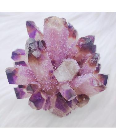 for Natural Crystal Cluster Amethyst Specimen Ore Purple Quartz Stone Raw Crystals Home Crystal Cluster (Size : 300-400g) - Buy Online on GoSupps.com