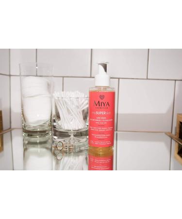 Miya Cosmetics Light Makeup Remover Oil | 140ml | Raspberry Seed & Sweet Almond Oil | Vitamin E | Gentle & Effective | Doesn't Irritate Eyes | For all Skin Types | Cruelty-Free - Buy Online on GoSupps.com