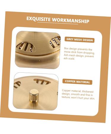 JECOMPRIS Moxibustion Device - Moxa Burner Container & Accessories for Massage | Vintage Moxibustion Box & Pot for Therapeutic Relief - Buy Online on GoSupps.com