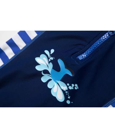 BONVERANO Baby Boys Long Sleeve Swimsuit UPF 50+ Sun Protection Whale - Size 2, 2-3 Years - Buy Online on GoSupps.com