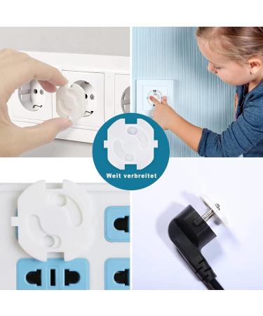 Shop PHAVESAS Child Locking Sockets - 12 Pack Safe Socket Fuses for Babies & Kids - Buy Online on GoSupps.com