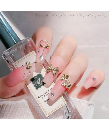 FEIlei 3D Nail Charms Bows Nail Art Studs Nail Jewelry for DIY Crafts Nail Art Decor - Buy Online on GoSupps.com