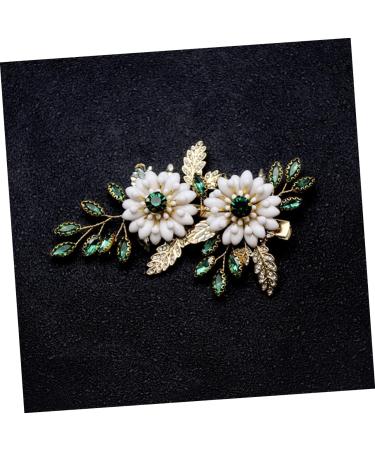 DOITOOL Hair Clips Decoration Wedding Hair Clips Hair Clip for Thin Hair Bun Hair Flower Comb Girls Hair Clips Bridal Hairpins Metal Hairpin Tiara Baroque Gold Bride - Buy Online on GoSupps.com