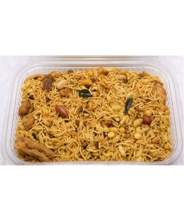 AOZA Dhawak Rajasthani Mixture Namkeen - 200 GMS. (Delicious Normal Spicy) Jar Pack  - Buy Online on GoSupps.com