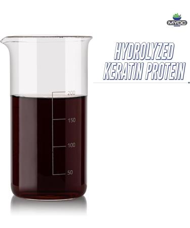 Buy Hydrolyzed Keratin Protein Liquid - 60ml | Strengthen & Protect Hair | Reduce Damage & Frizz | DIY Ingredient for Softer Moisturized Hair | International Shipping Available - Buy Online on GoSupps.com