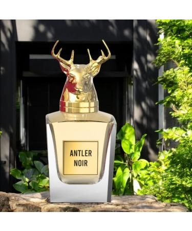 Antler Noir - Signature Perfume for Men with Oriental Citrus Scent | Alcohol Free & Long Lasting Arabian Perfume for Men 3.4 Fl. Oz. - Buy Online on GoSupps.com