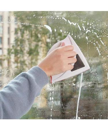 QTYUERGK Double Sided Magnetic Window Glass Cleaner Magnets Brush Wipe Brush For Washing Windows Glass Cleaning Brushes-Red_M Size:Medium Colour:Red Cleaners - Buy Online on GoSupps.com