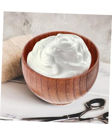 Minkissy Foldable Bowl & Razor Accessories for Men | Rustic Solid Wood Shaving Soap Shell - Ideal for Grooming & Travel - Buy Online on GoSupps.com