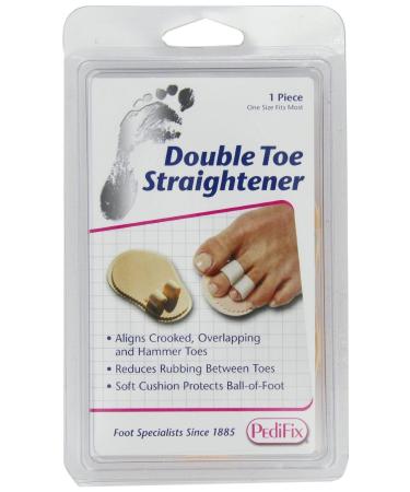 Pedifix Double Toe Straightener Budin Splint - 1 Piece Hammer Toe Corrector - Buy Online on GoSupps.com