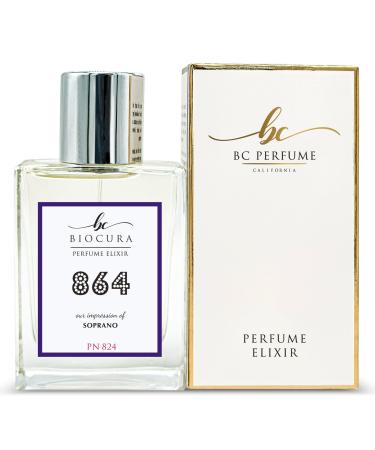 BC Perfume 864 Inspired by Soprano For Women & Men Fragrance Dupes Eau de Parfum Bottle 1.7 Fl Oz/50ml