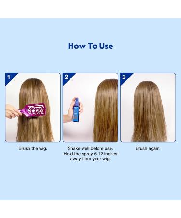 Red by Kiss Wig Spray Extra Shine & Detangling Control for Remy Human Synthetic Hair UV & Heat Protection PH Balance & Long-Lasting Fragrance (2oz Sheen) Sheen 2 Fl Oz (Pack of 1) - Buy Online on GoSupps.com