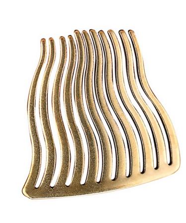 HONMEET 1pc Hairpin Comb Wedding Headpiece Handmade Ornaments Handmade Hair Clip Hair Pin Decorative Hair Clips Bridal Hair Clips Bridal Headdress Bride Headpieces for Wedding Brass