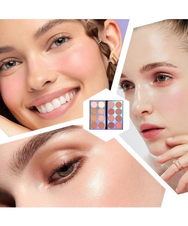  TONGFENG Eye Makeup | Shimmer Matte Makeup | Eyeshadows Makeup Natural Colours Eye Makeup Bright Color for Gimocool - Buy Online on GoSupps.com