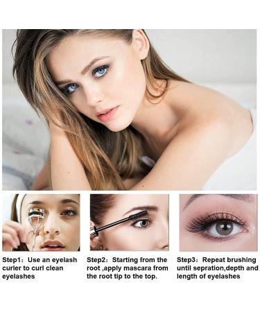 4D Silk Fiber Waterproof Mascara for Voluminous and Dramatic Eyelashes - Buy Online on GoSupps.com