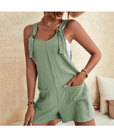 WILLBEST Womens Overall Jumpsuit Long Sleeve Stretch V Neck High Waisted Playsuit Wide Leg Long Pants Jumpers Rompers Playsuit 1301-oyvsw-gn2#4 L - Buy Online on GoSupps.com