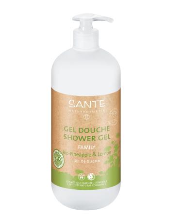 Sante Shower Gel Organic 950 ml Pineapple and Lemon